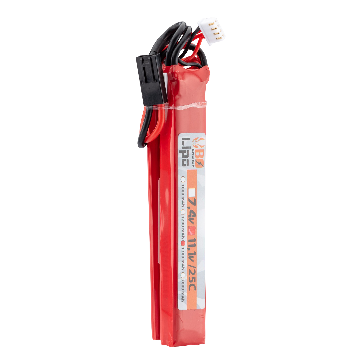 Batterie Lipo double stick 11.1V 1300mAh 25C BO Manufacture