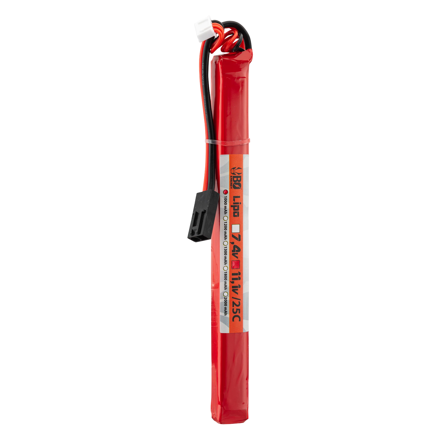 Batterie Lipo stick 7.4V 1000mAh 25C BO Manufacture
