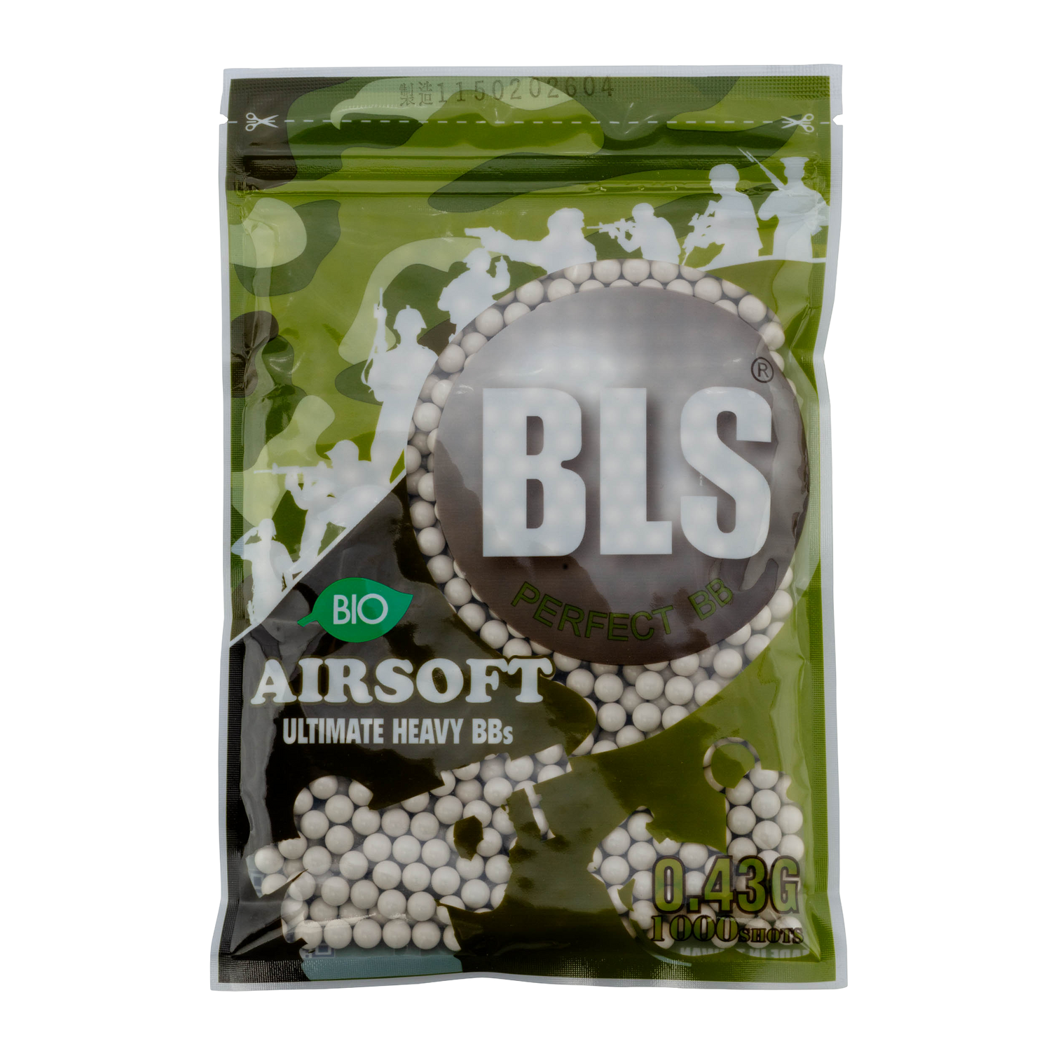 BLS Billes BIO 0,43 g Blanc x1000