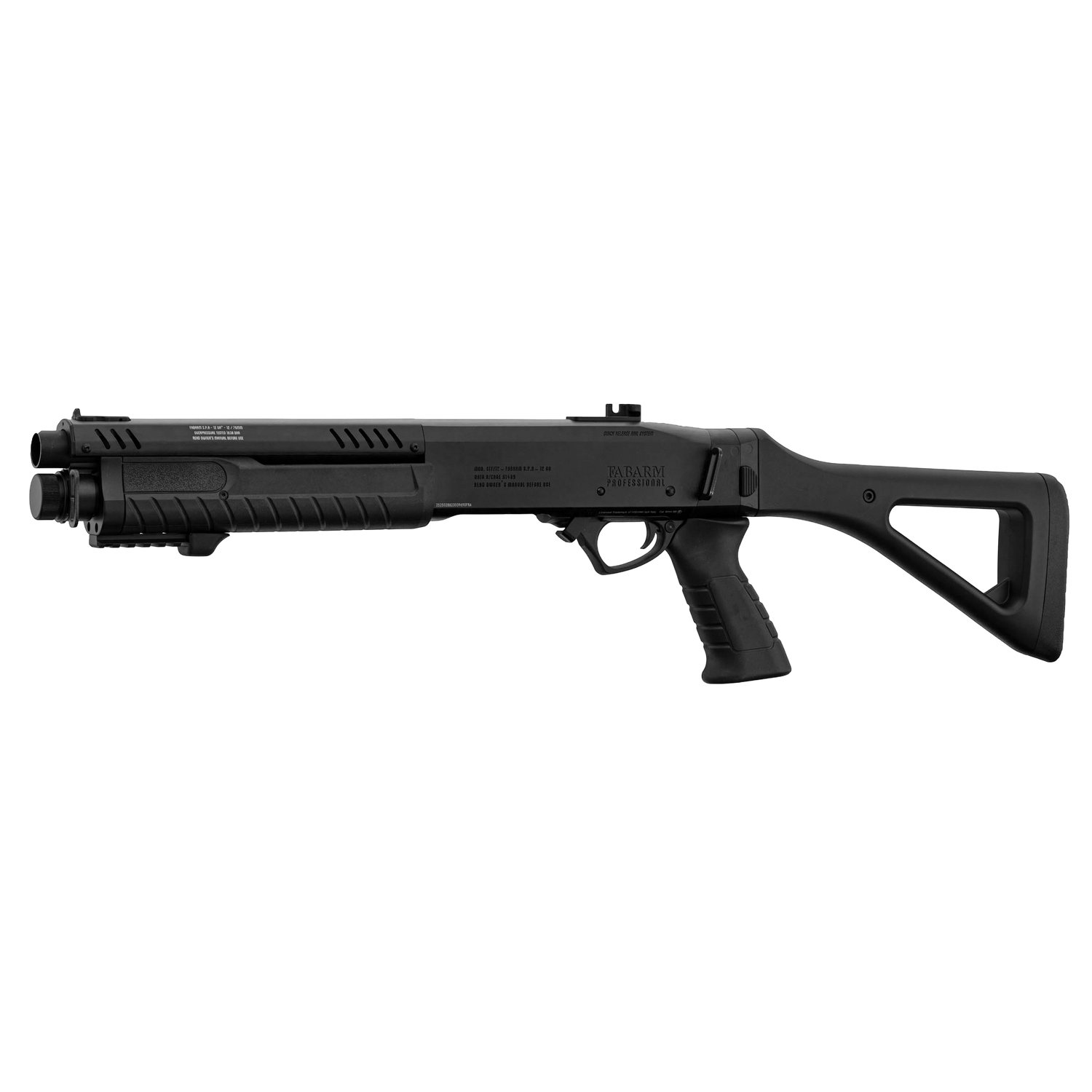 BO - FABARM STF12 initial noir Gaz BO Manufacture