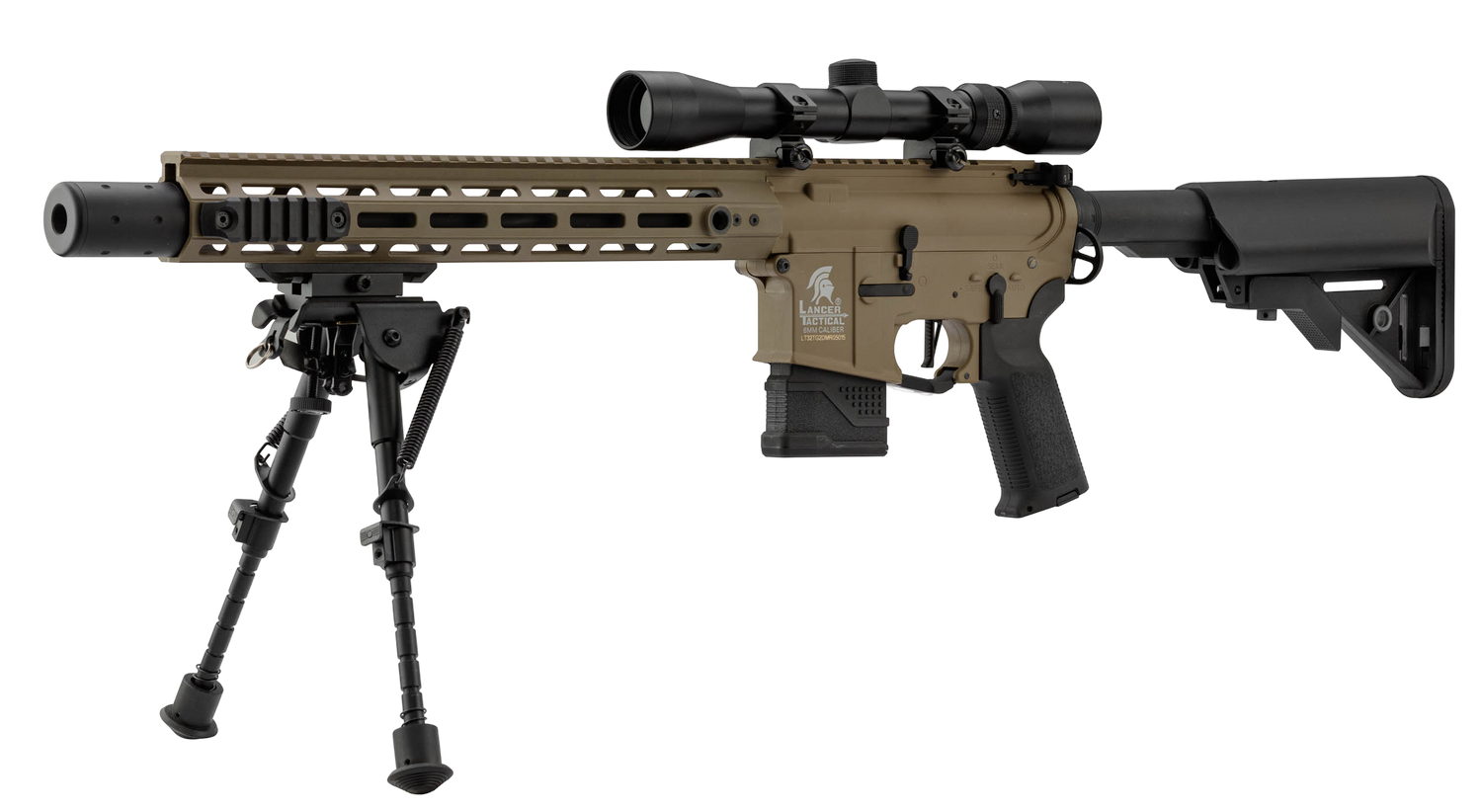 LANCER TACTICAL - LT-32 DMR Tan