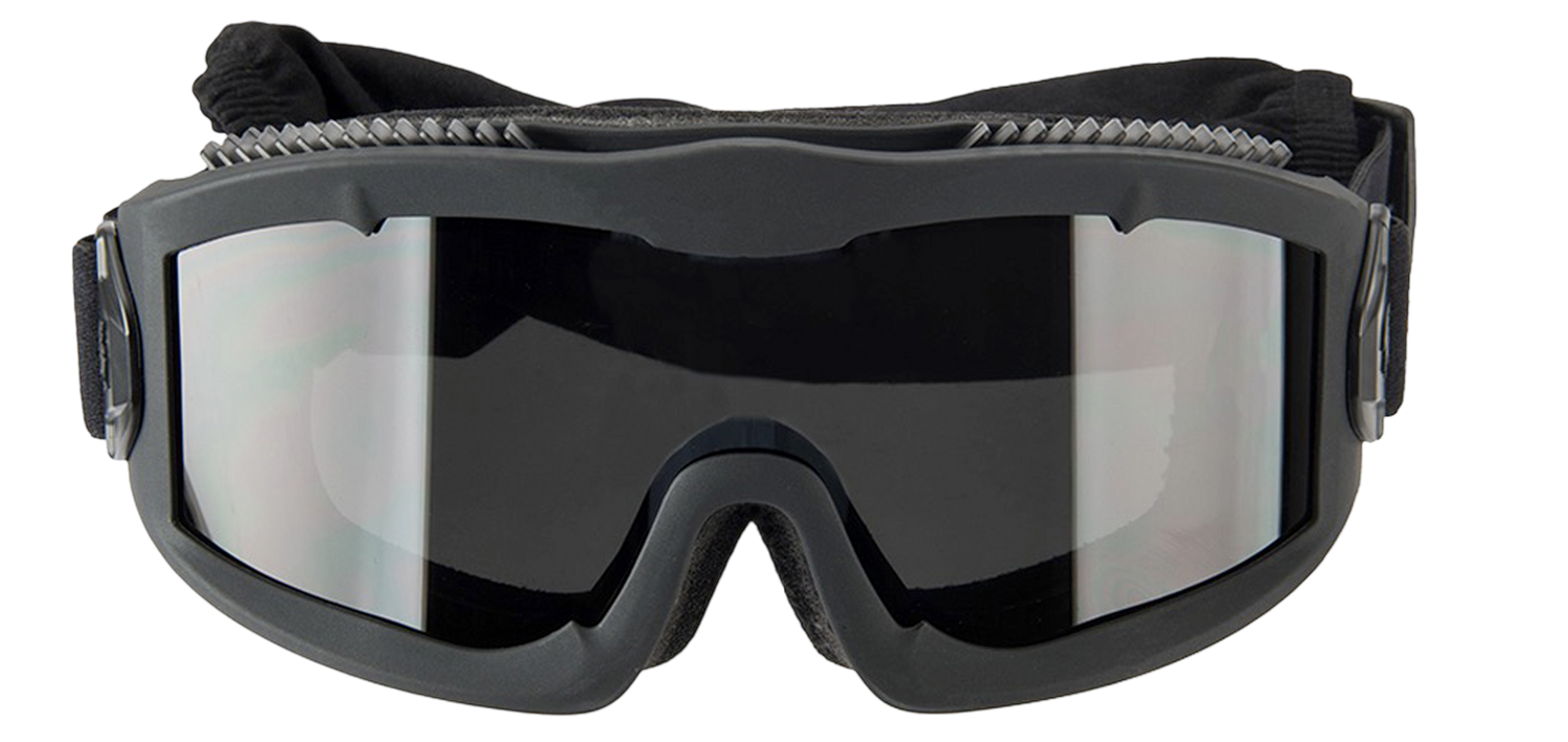LANCER TACTICAL - Masque série AERO Thermal noir smoke Lancer Tactical