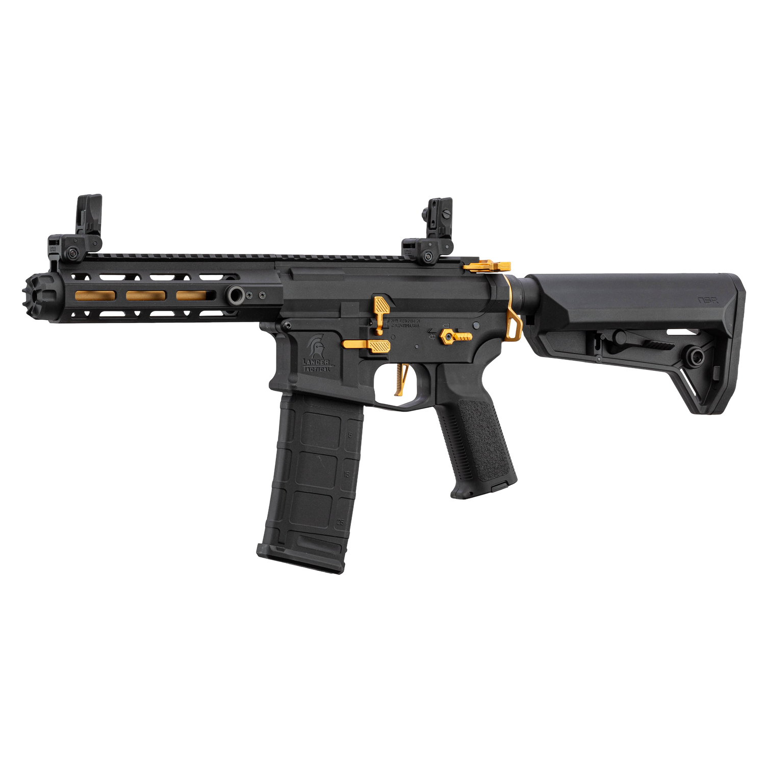 LANCER TACTICAL - LT-32 Hellion Noir/Gold NSR