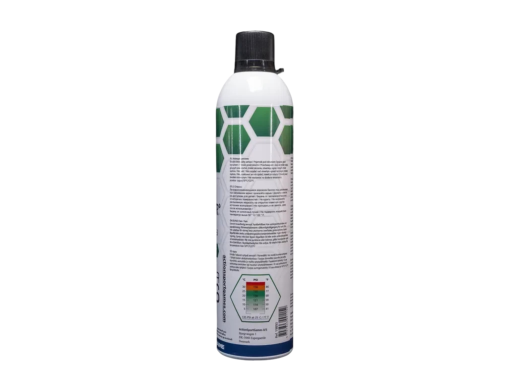 ASG - Gaz Ultrair Vert 135 PSI ASG