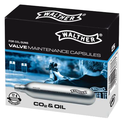 WHALTER - CO2 5 sparclettes 12 g Walther