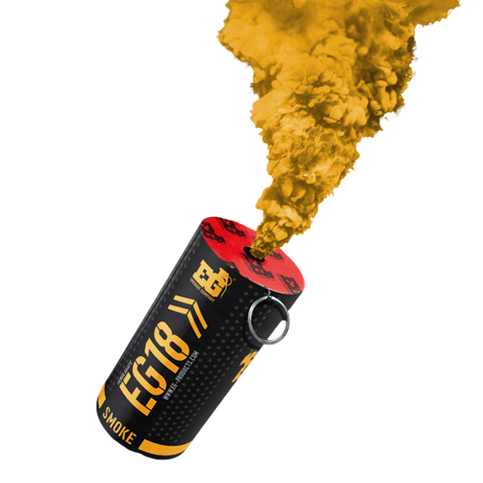 Fumigène EG18 Jaune Enola Gaye