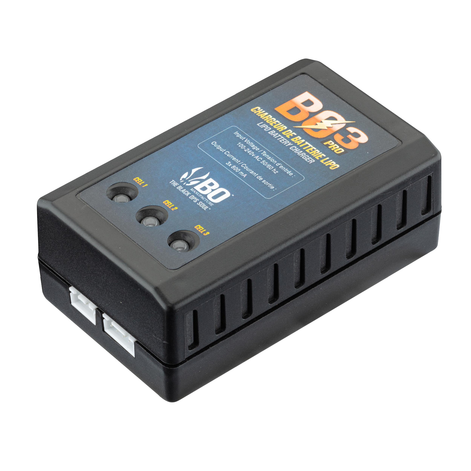 BO - Chargeur de batterie BO3 LiPo 7,4V et 11,1V