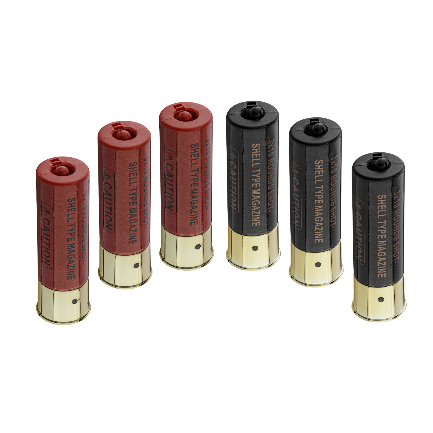 Pack de 6 cartouches 30 billes pour fusil à pompe STF12