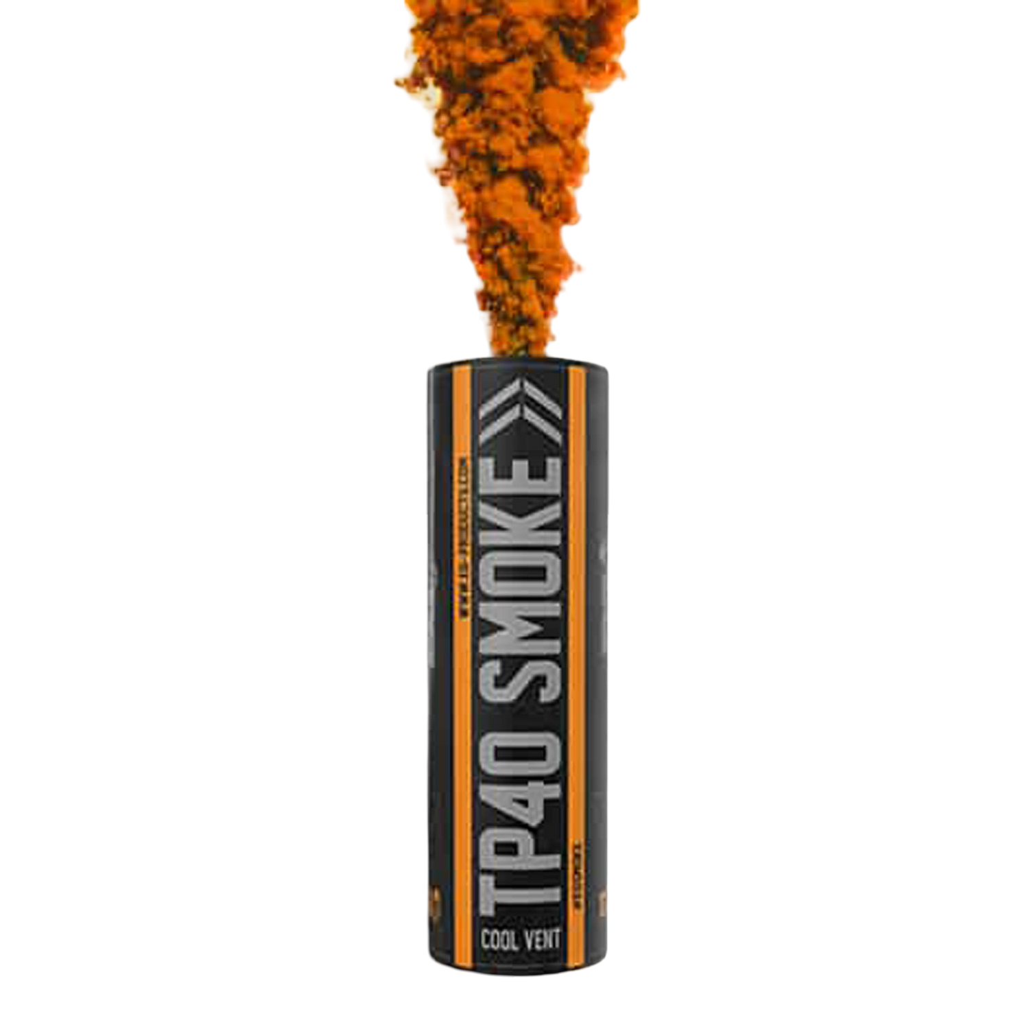 Fumigène TP40 à goupille supérieure Orange