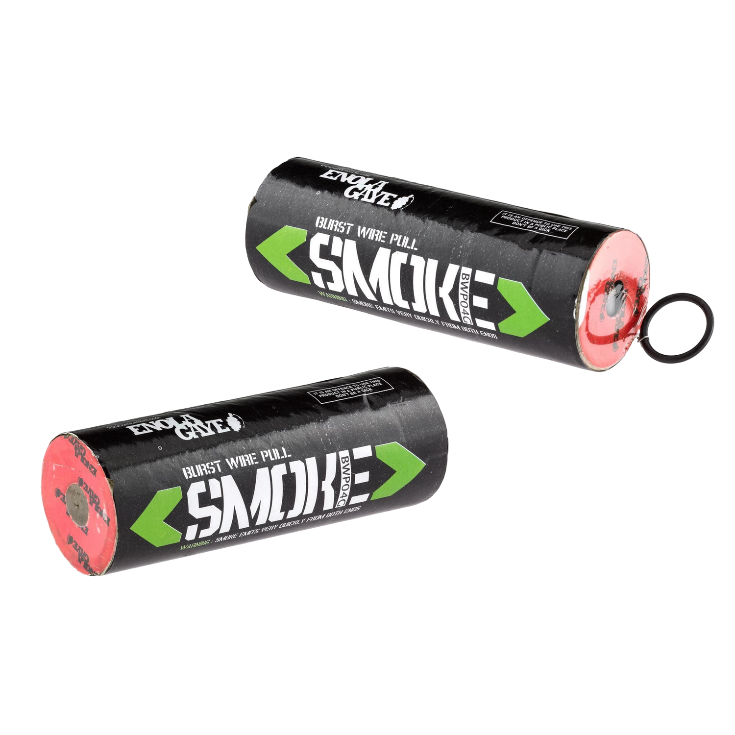 Fumigène double sortie rose