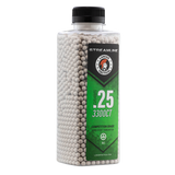 LANCER TACTICAL - Billes Airsoft STREAMLINE 0.25g BIO bouteille 3300 bbs Lancer Tactical