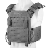 BULLDOG - Gilet porte-plaques QR Kinetic gris Bulldog Tactical Gear