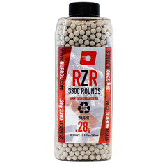 NUPROL - Billes Airsoft RZR 0.28g BIO bouteille 3500 bbs Nuprol