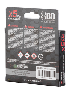 BO - CO2 5 sparclettes 12 g BO Manufacture